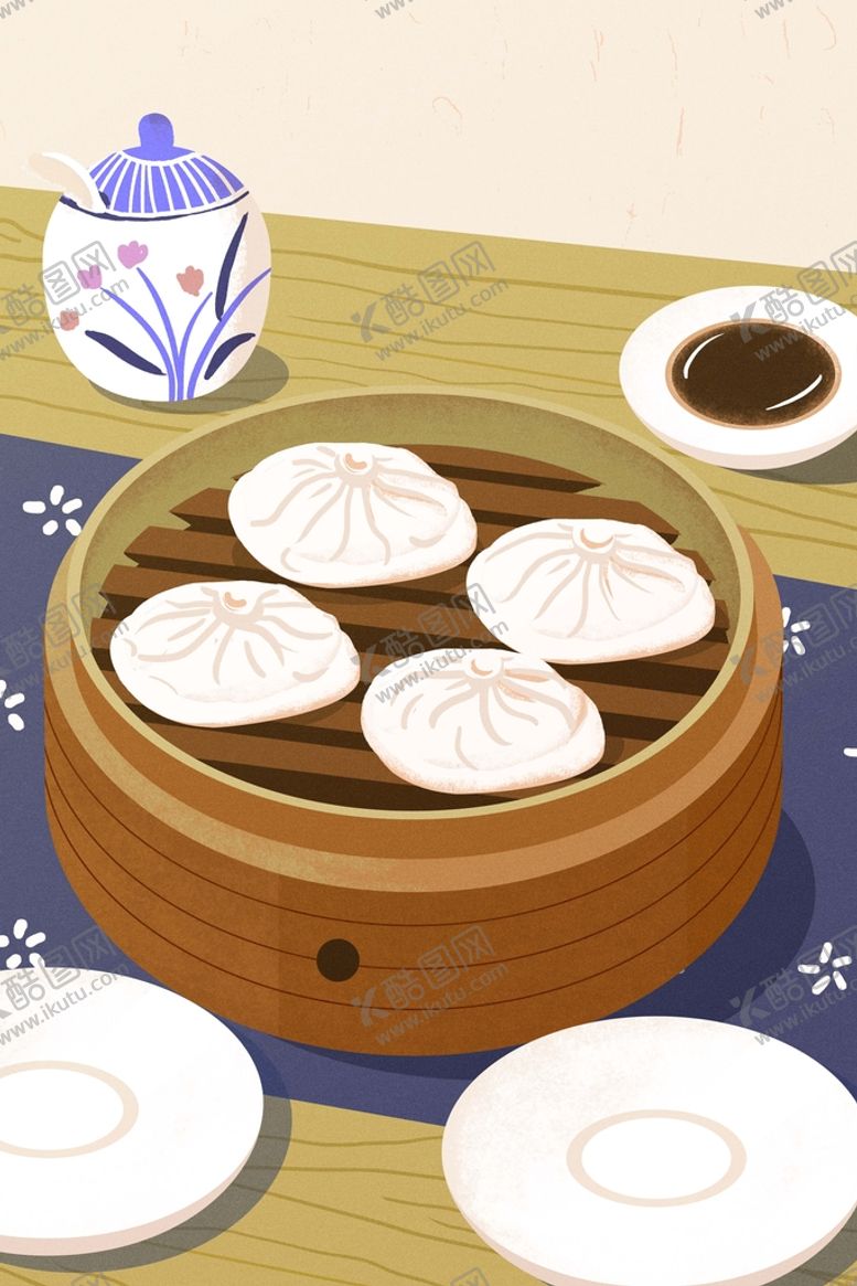 编号：77101610160314438858【酷图网】源文件下载-手绘美食海报图片