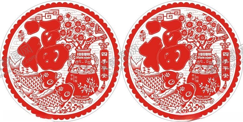 编号：15997602242044495513【酷图网】源文件下载-窗花