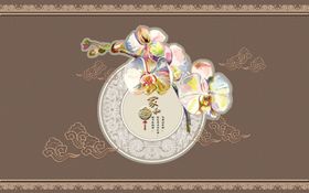 新中式背景墙