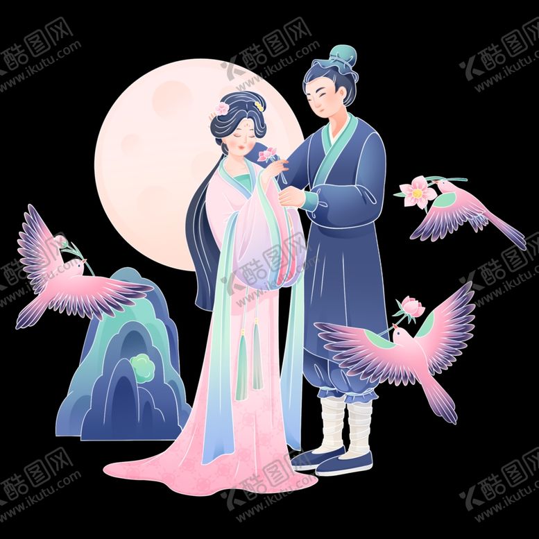 编号：62826402181513411484【酷图网】源文件下载-牛郎织女