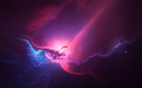 梦幻星空背景