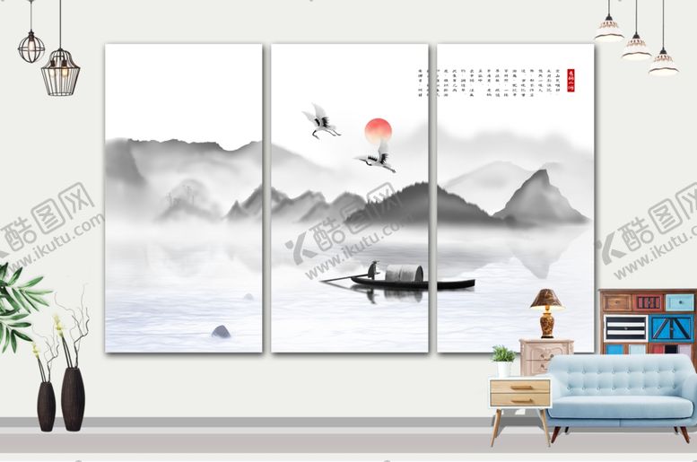 编号：75007305150334038358【酷图网】源文件下载-山水画
