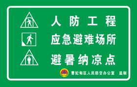 人防工程应急避难场所避暑纳凉点