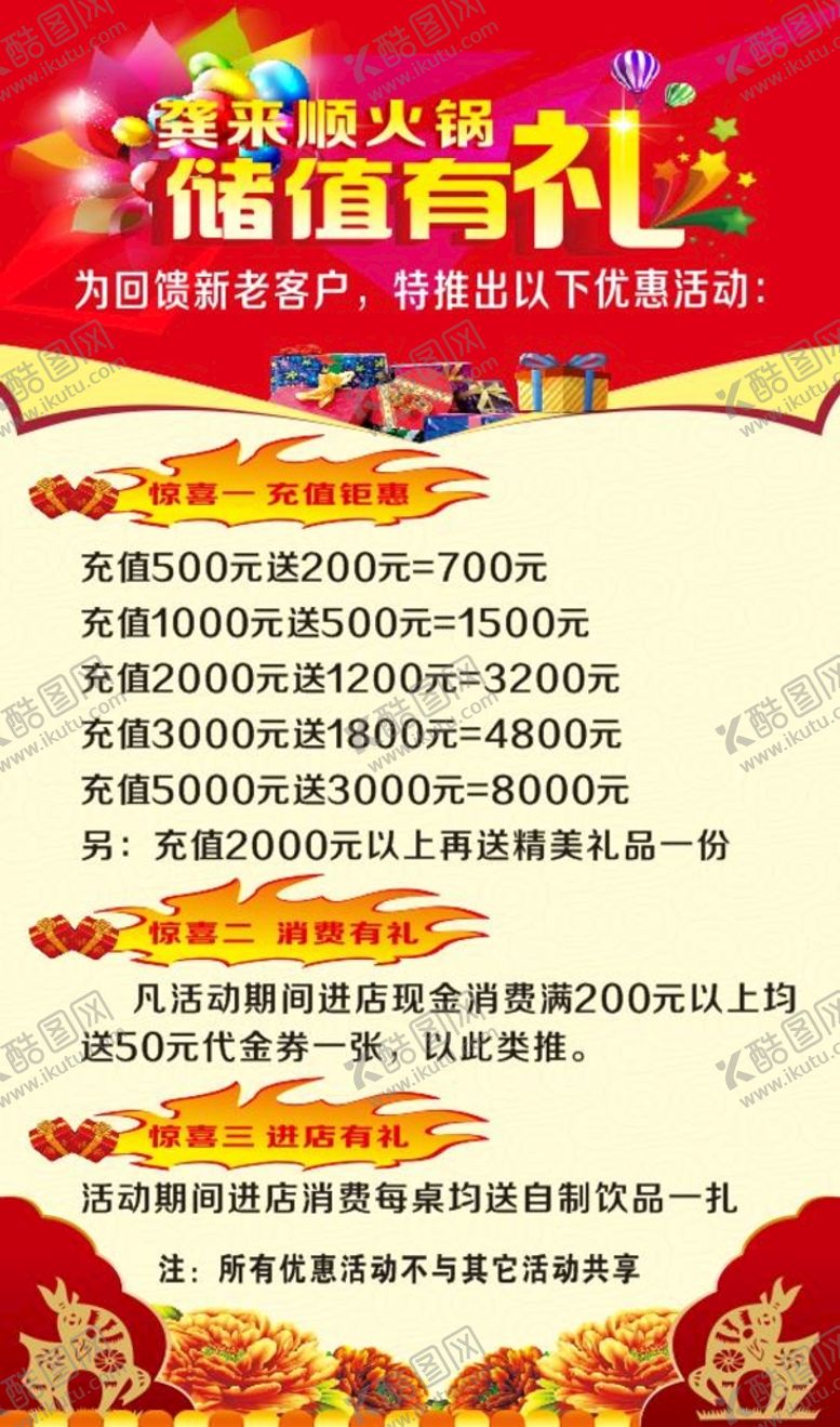 编号：83361110310354593727【酷图网】源文件下载-国庆中秋饭店充值海报