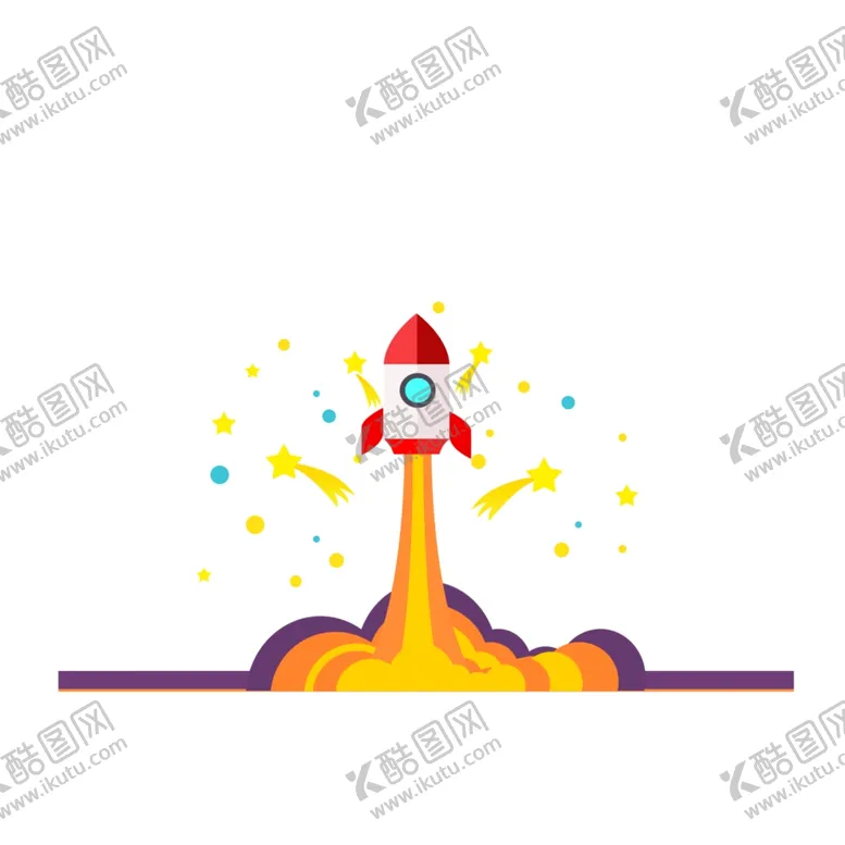 编号：51199207091737525684【酷图网】源文件下载-手绘火箭素材火箭火箭素材