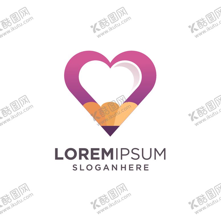 编号：96654910080611514939【酷图网】源文件下载-爱心标志