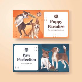 可爱小狗图片素材