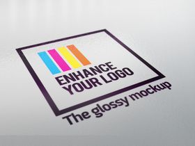 LOGO样机标志标志贴图贴图