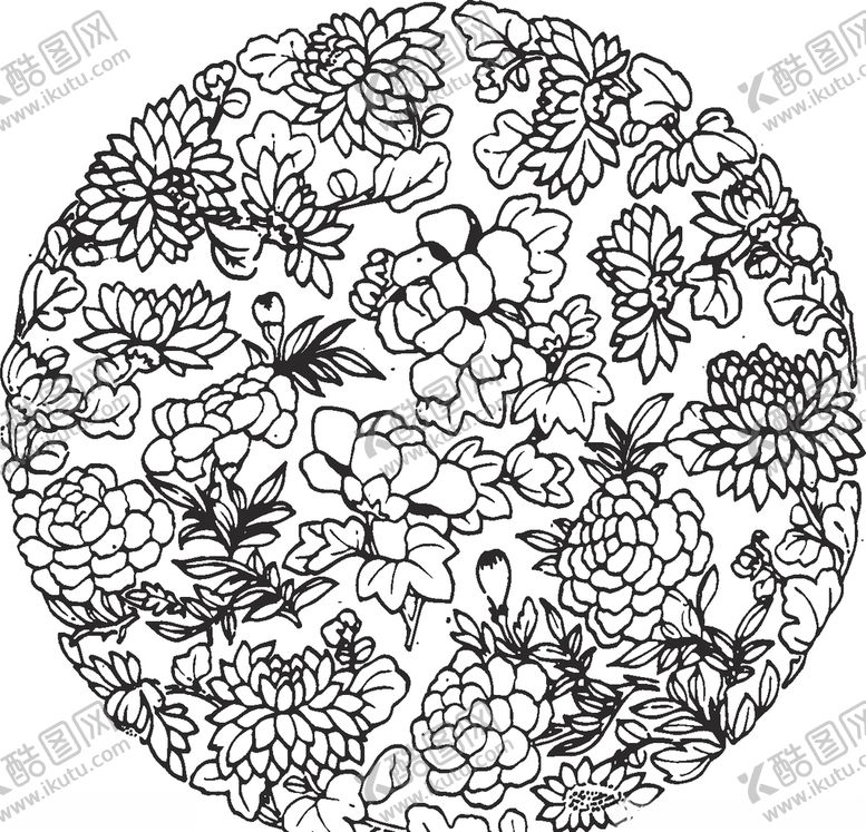 编号：94912609291408244940【酷图网】源文件下载-镂空花图案