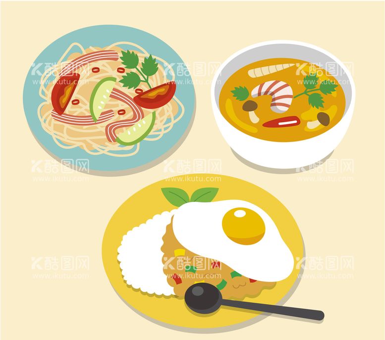 编号：24735809291305507689【酷图网】源文件下载-食物插画  