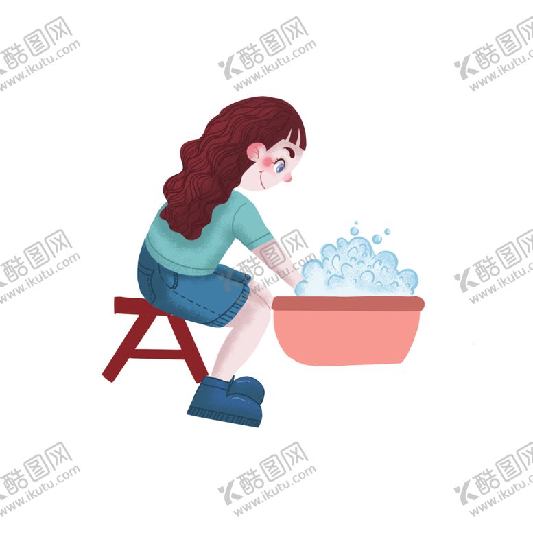 编号：15269802102220494076【酷图网】源文件下载-手绘劳动人民 