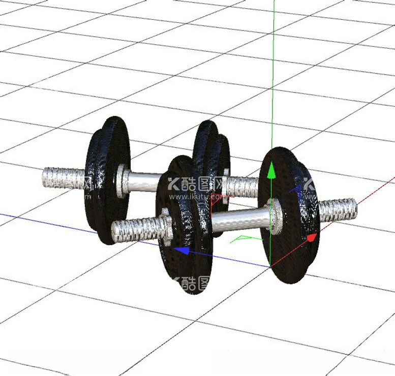 编号：30941712200238038389【酷图网】源文件下载-C4D模型运动器材