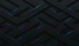 3D立体背景曲线矢量曲线简约曲线