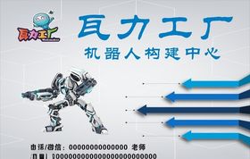 瓦力工厂指示牌