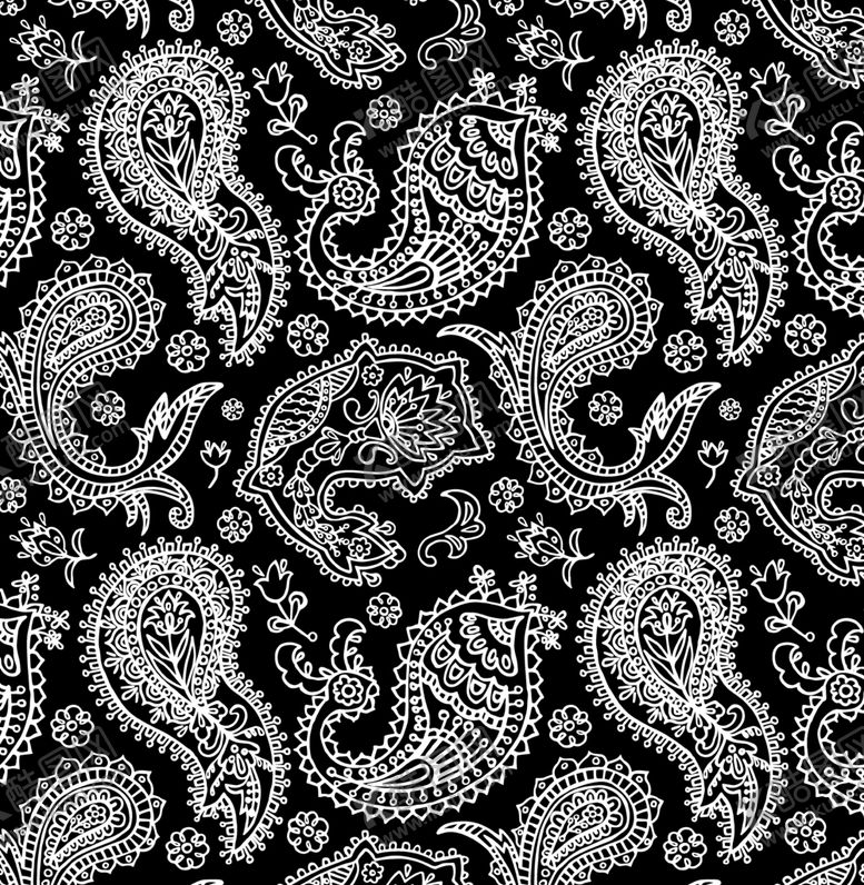 编号：79313210131049208165【酷图网】源文件下载-腰果花底纹