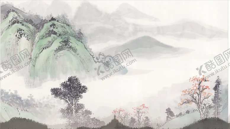 编号：70096806301919526389【酷图网】源文件下载-水墨画