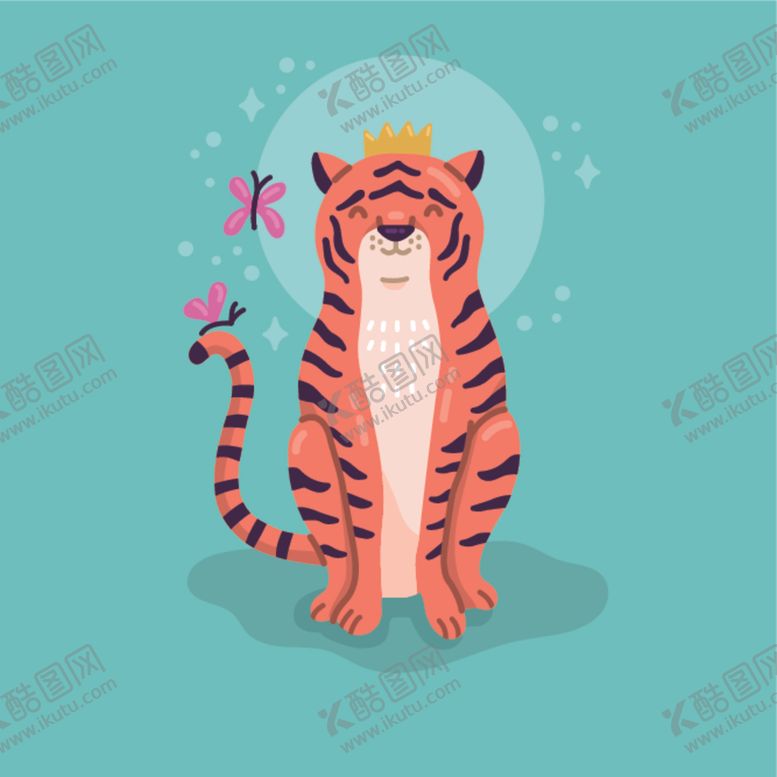 编号：94288910300213167890【酷图网】源文件下载-卡通老虎