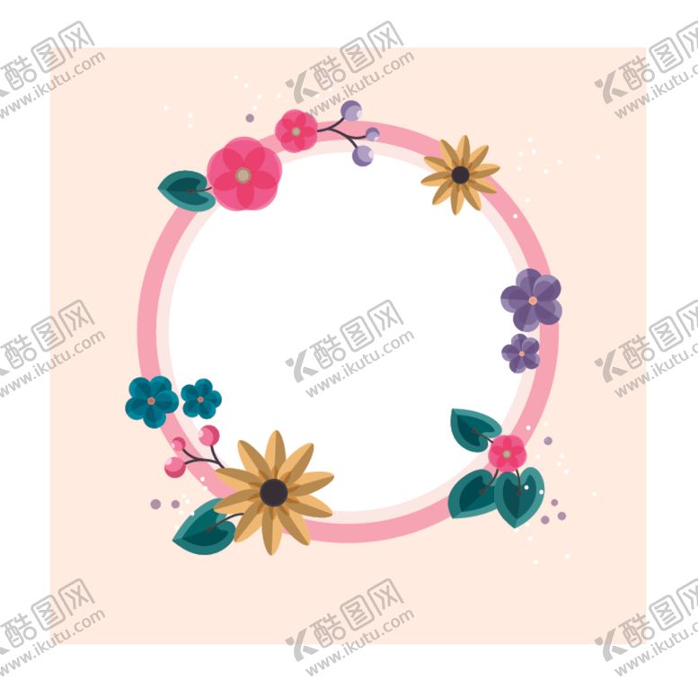 编号：49191105041858076524【酷图网】源文件下载-水彩花卉插画