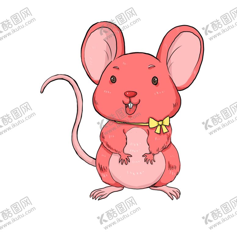 编号：46807307070045191534【酷图网】源文件下载-红色老鼠