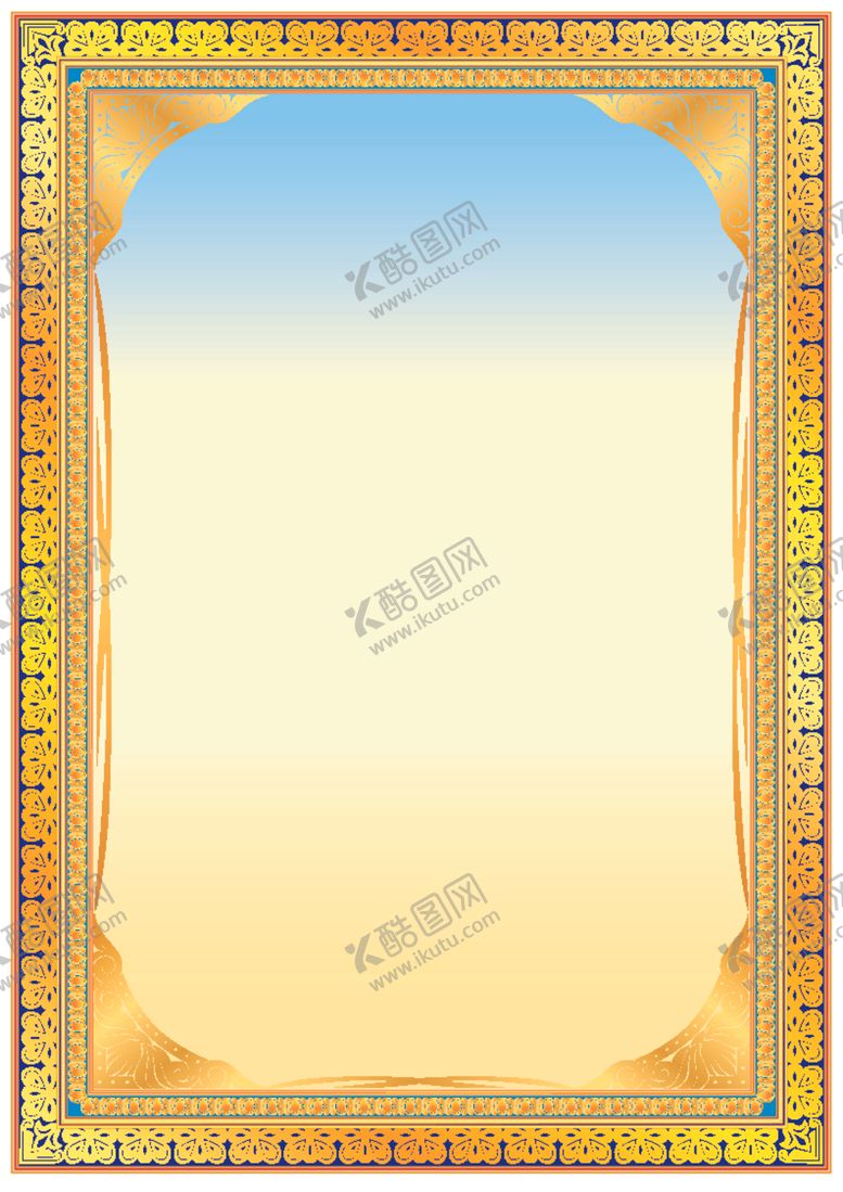 编号：30245206301954529112【酷图网】源文件下载-证书模板
