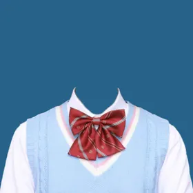 证件照素材换装模版寸衣服女士西装模板女装