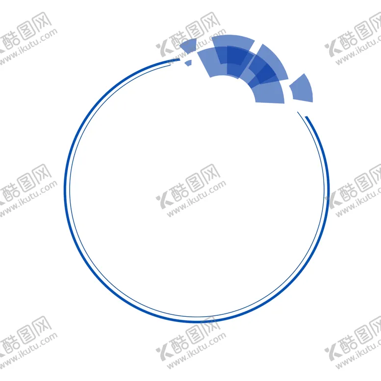 编号：45127309140253577358【酷图网】源文件下载-科技元素 圆形素材抽象线条