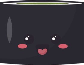 可爱美食卡哇伊物AI设计素材