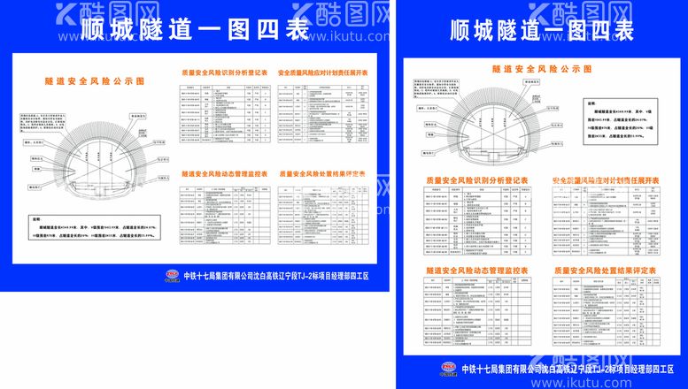 编号：79018309221342490219【酷图网】源文件下载-隧道一图四表