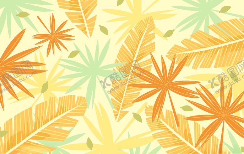 编号：19434710081419201239【酷图网】源文件下载-叶子背景