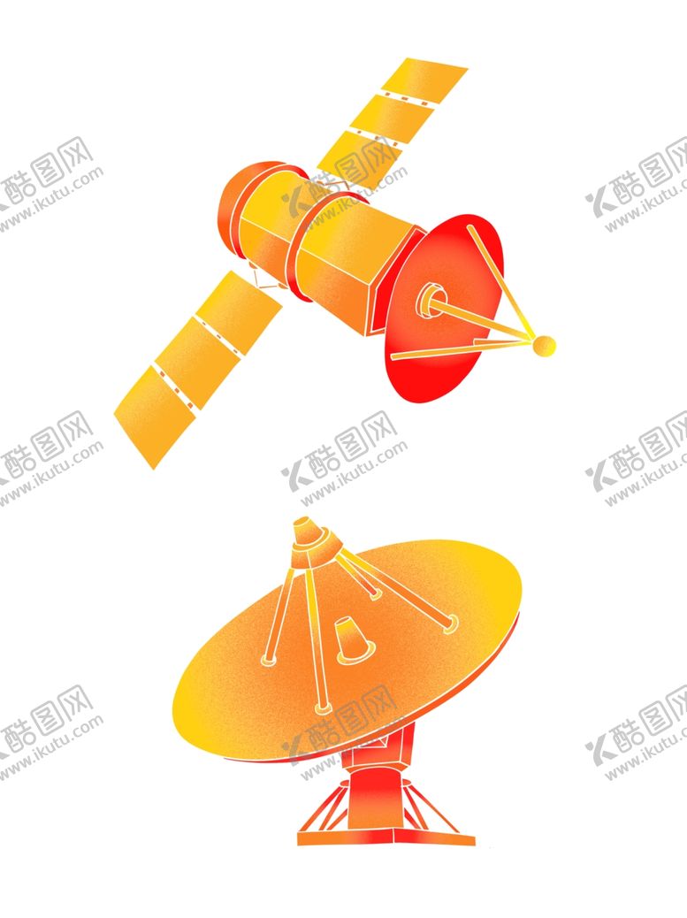 编号：97805001260941413100【酷图网】源文件下载-卫星元素