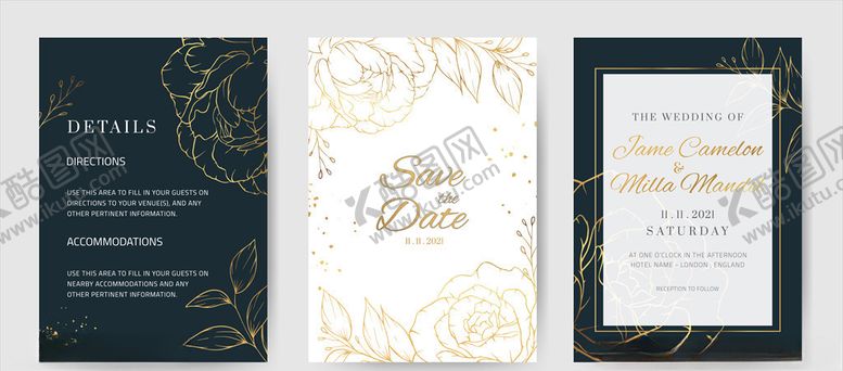 编号：47098310130516048903【酷图网】源文件下载-婚礼请柬