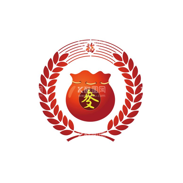 编号：92074610080613202976【酷图网】源文件下载-福袋logo