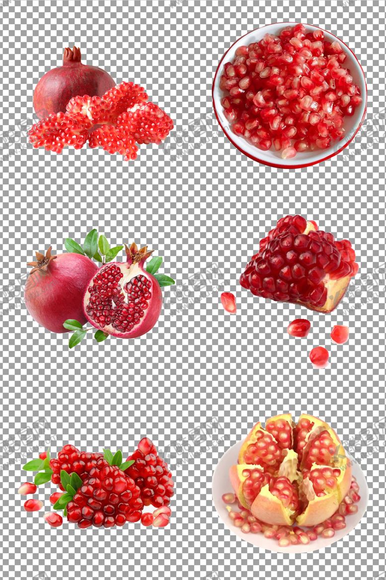 编号：29769309291836047495【酷图网】源文件下载-新鲜多汁红石榴