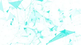 科技感三角面素材背景点线