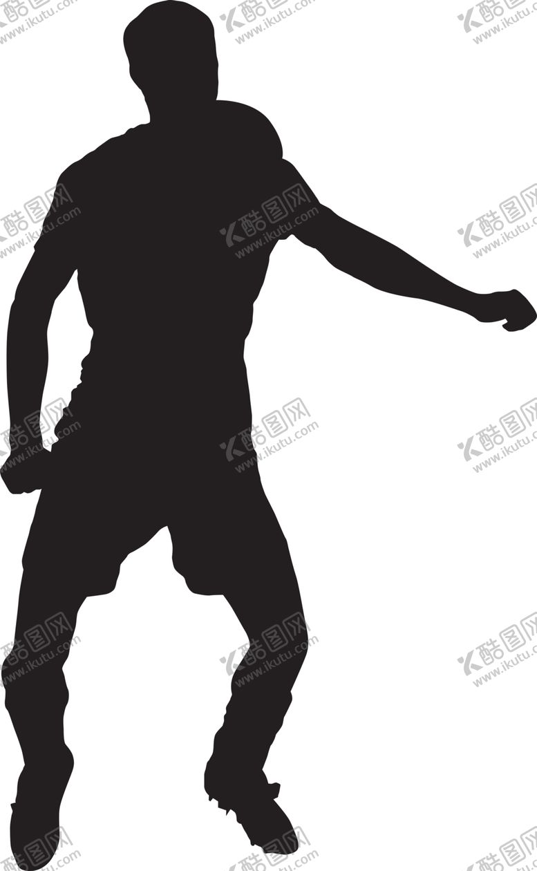 编号：48938104281023595491【酷图网】源文件下载-运动员剪影