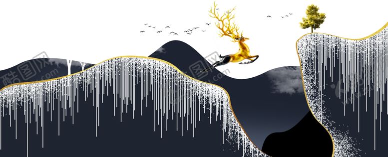 编号：75296305101738055450【酷图网】源文件下载-抽象装饰画