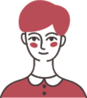 男生金融放大镜矢量素材
