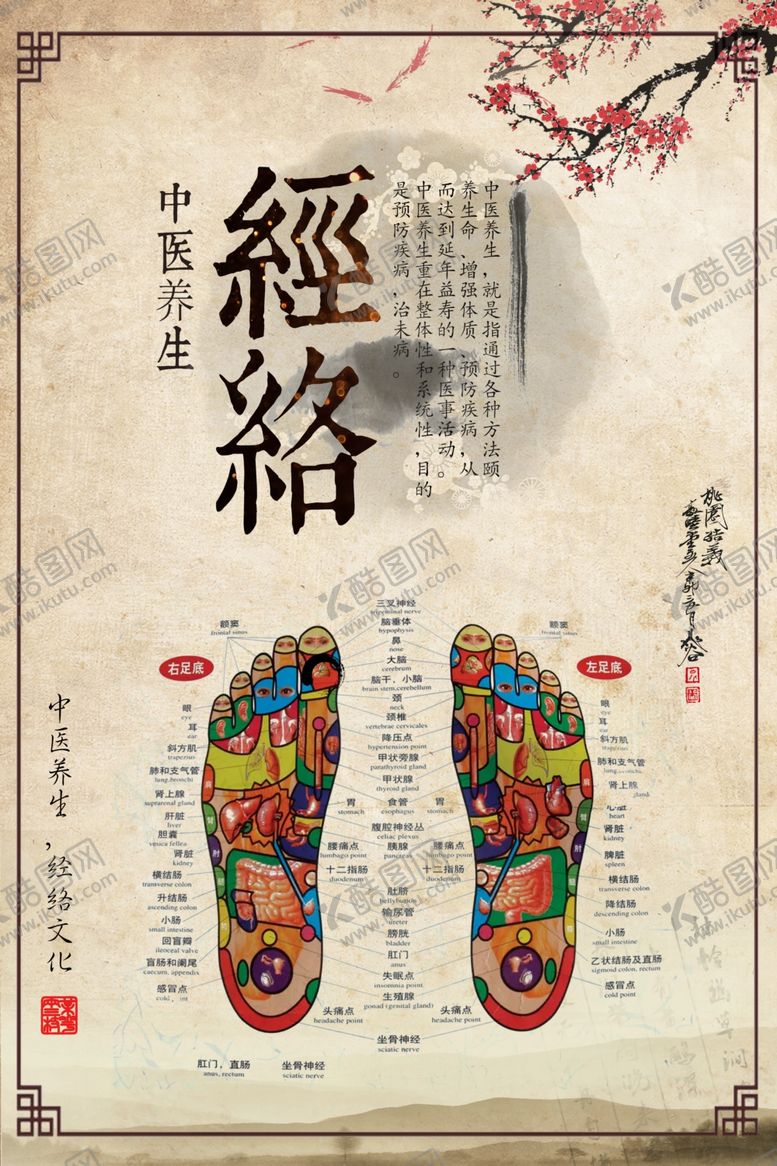 编号：29826909281047083926【酷图网】源文件下载-中医经络海报