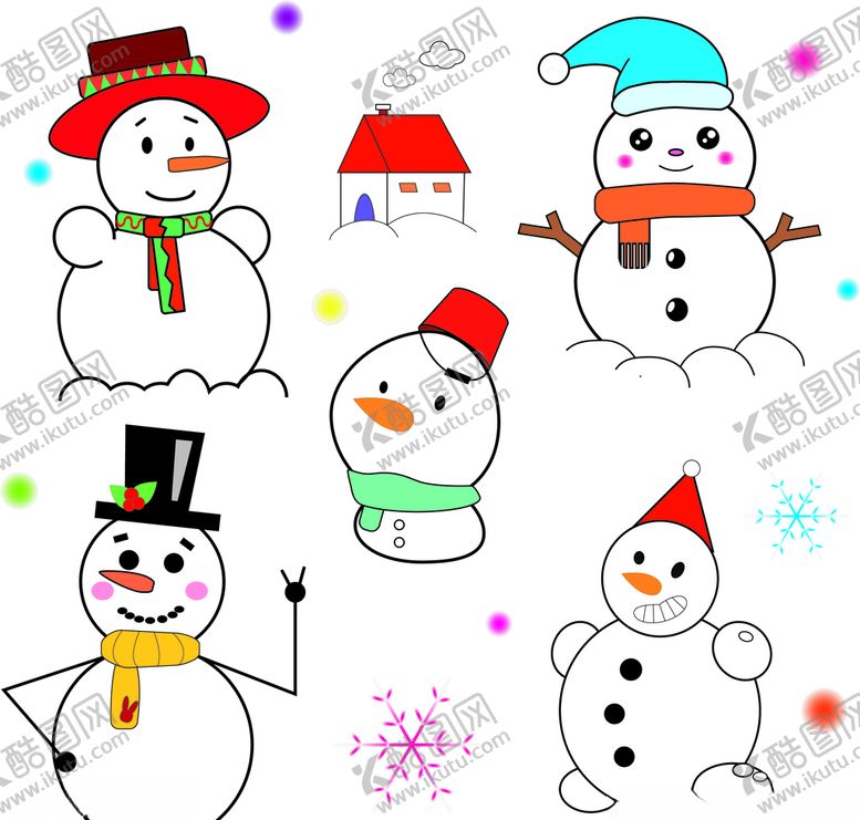 编号：67008210040313563827【酷图网】源文件下载-雪人