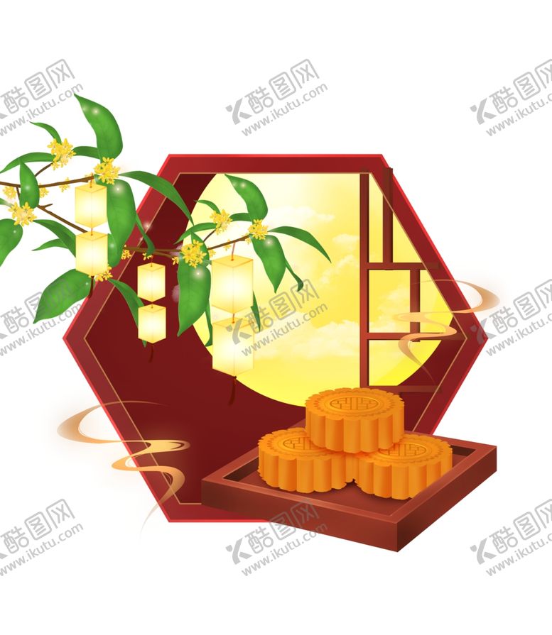 编号：83262607051213436952【酷图网】源文件下载-月饼