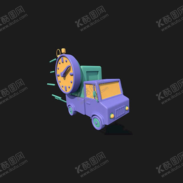 编号：69534901260927277784【酷图网】源文件下载-C4D模型快递时效