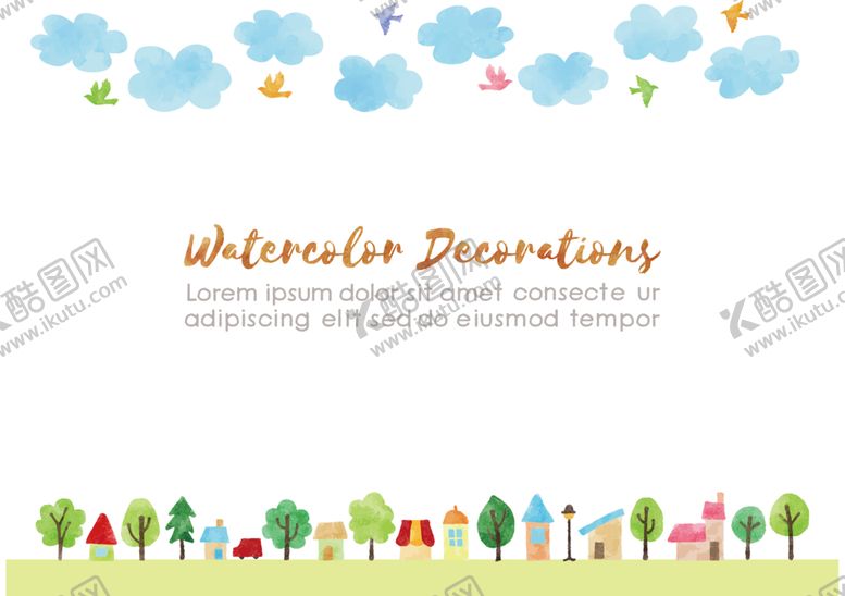 编号：62504210012130418730【酷图网】源文件下载-儿童插画封面背景素材