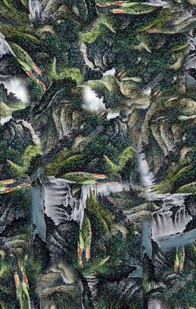 山水花矢量