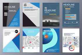 绿色商务宣传册设计模板