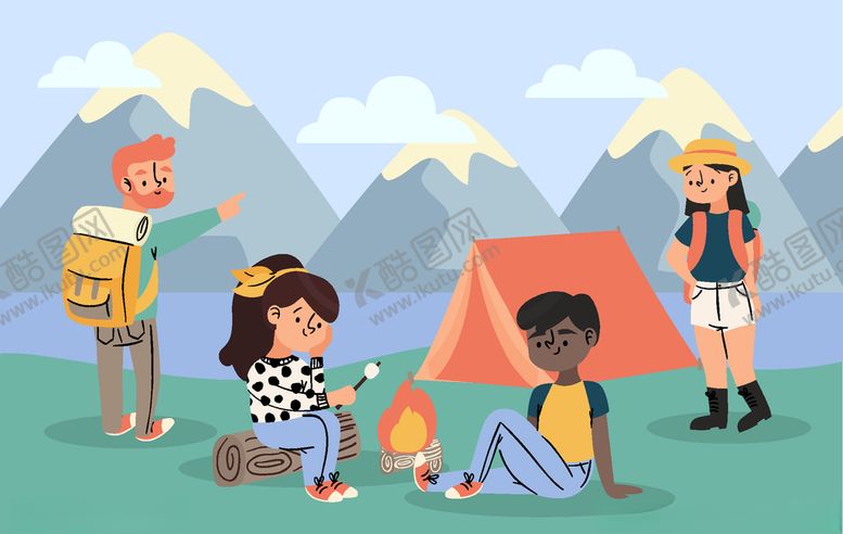 编号：28086409150041547044【酷图网】源文件下载-露营
