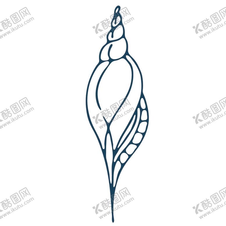 编号：12101209232143231636【酷图网】源文件下载-手绘海洋生物