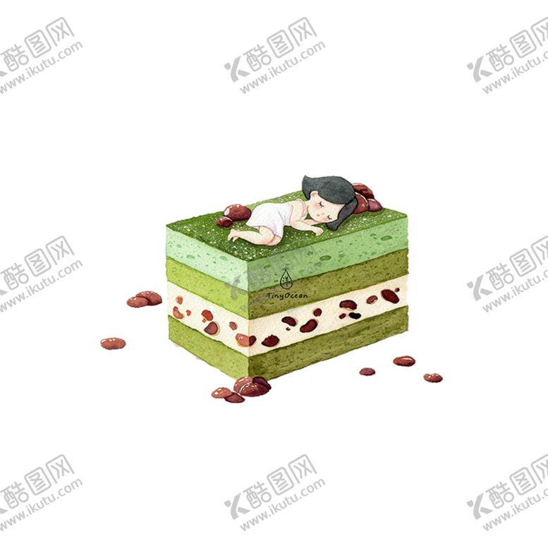 编号：87163509201807578812【酷图网】源文件下载-手绘蛋糕