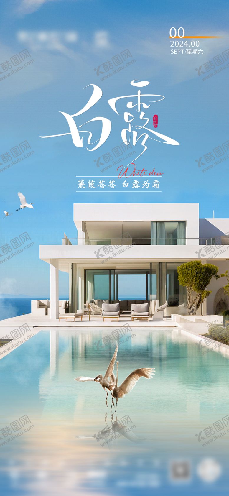 编号：55061707132327408679【酷图网】源文件下载-白露海报