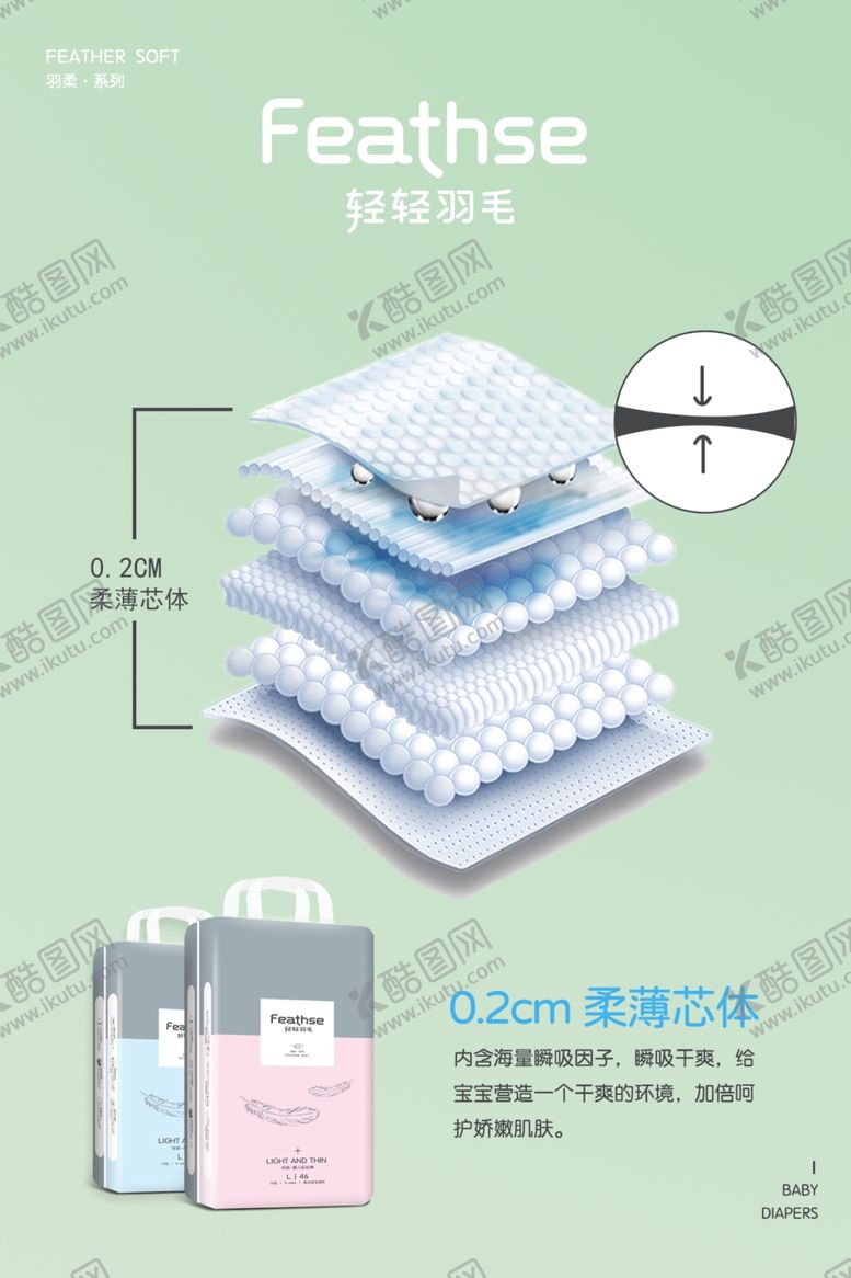 编号：89557305180622361699【酷图网】源文件下载-纸尿裤海报