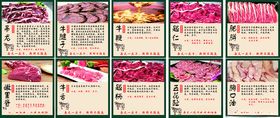 正宗贵州黄牛肉馆传单海报